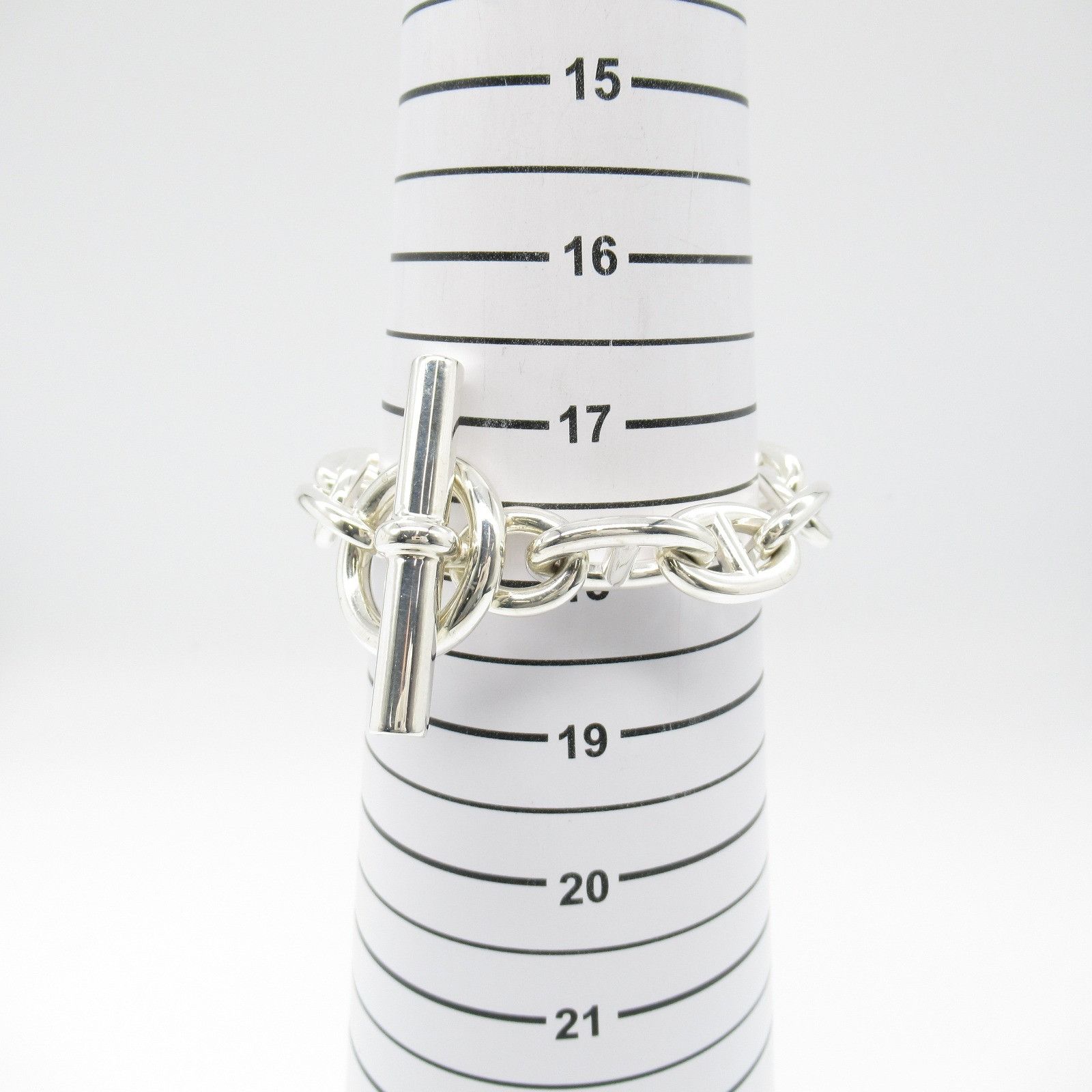 Hermes Hermes Hermes Chaine d'Ancre Silver925 Bracelet Metal Bracelet Size ONE SIZE - 6 Thumbnail