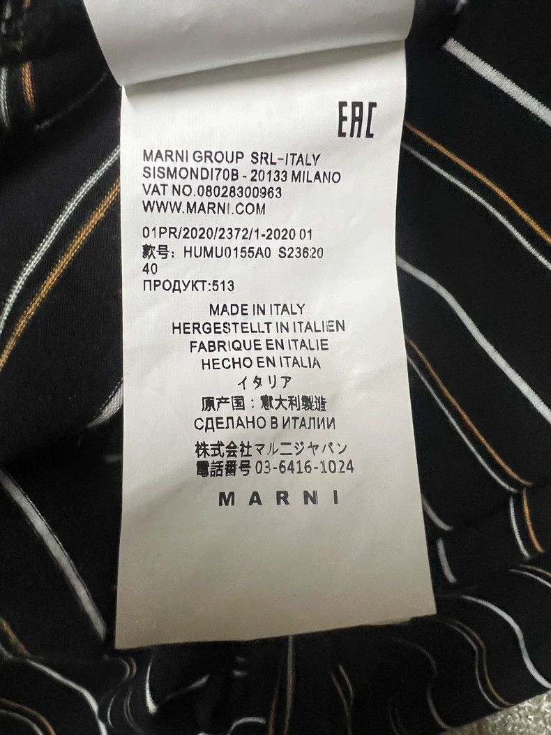 Marni Marni Striped Turtleneck Sweatshirt Size US M / EU 48-50 / 2 - 9 Thumbnail