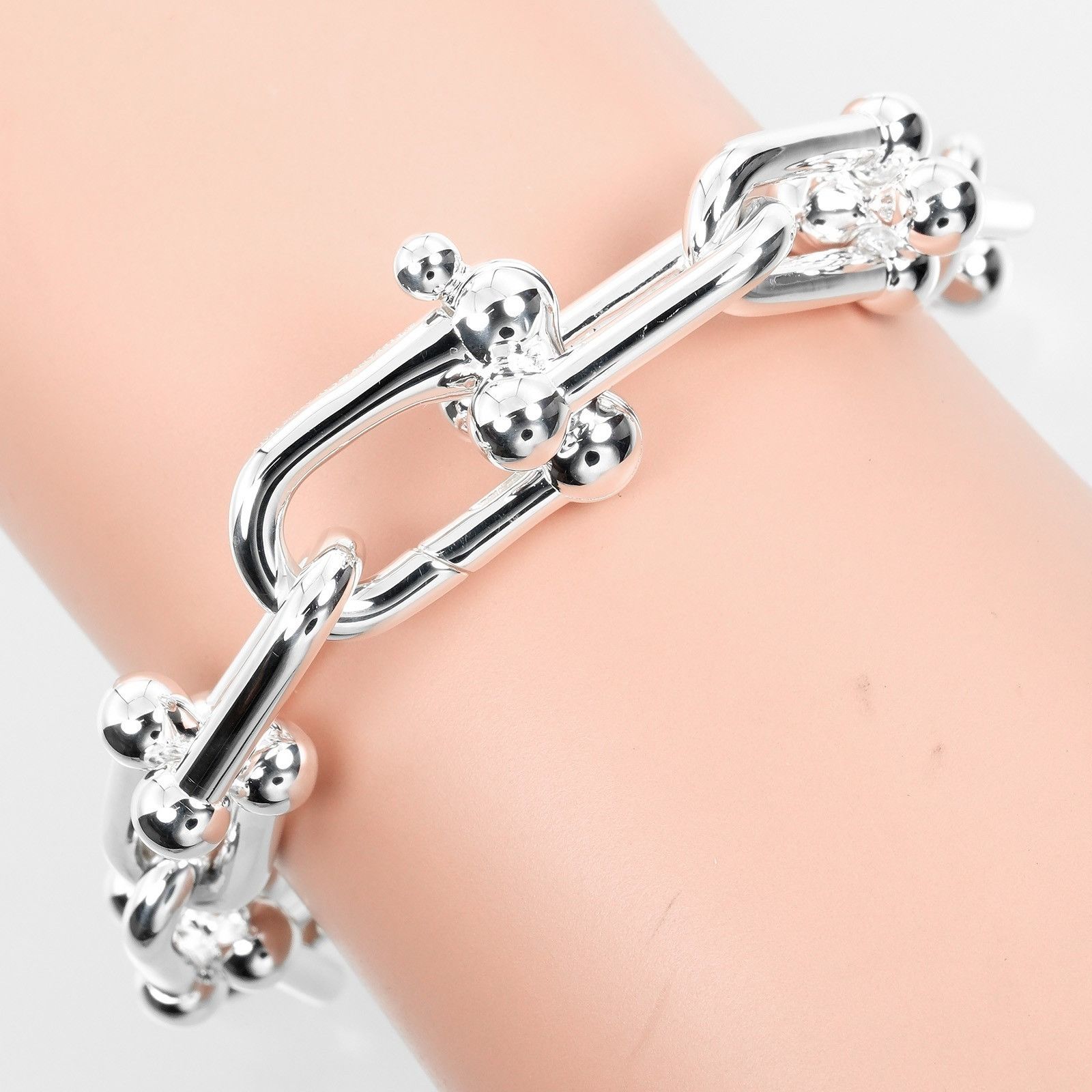 Tiffany & Co. Tiffany & Co. Tiffany HardWear Large Link Silver 925 Bracelet Metal Bracelet Size ONE SIZE - 3 Thumbnail