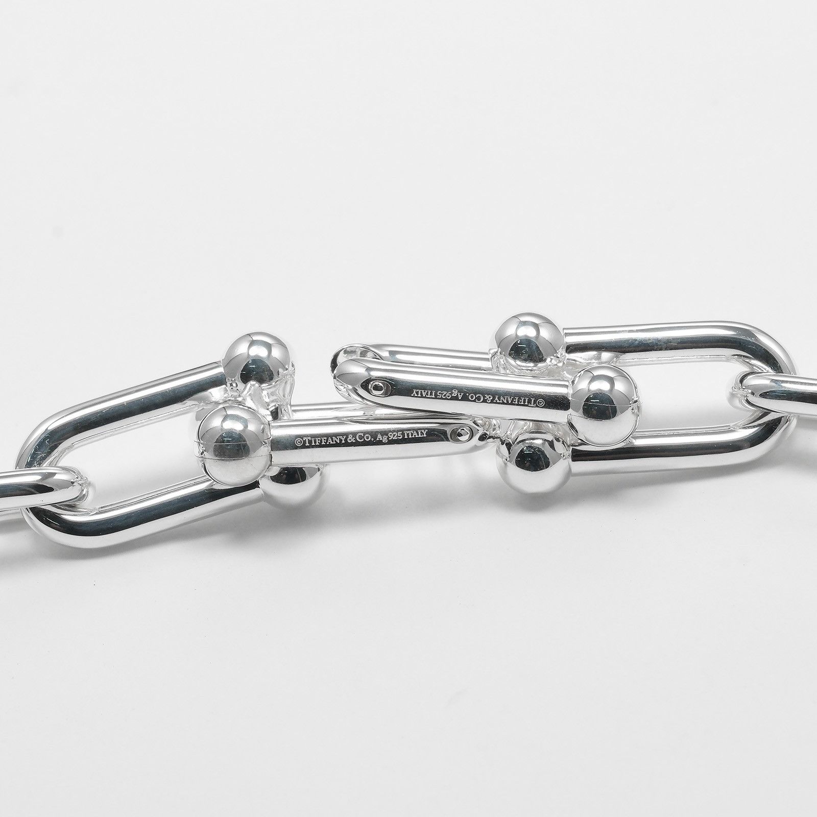 Tiffany & Co. Tiffany & Co. Tiffany HardWear Graduated Link Silver 925 Earrings Metal Earrings Size ONE SIZE - 4 Thumbnail