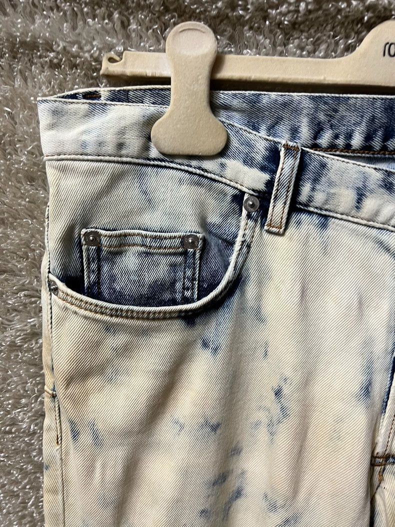 Dior Dior Homme Men's Snow Wash Jeans Size US 31 - 4 Thumbnail
