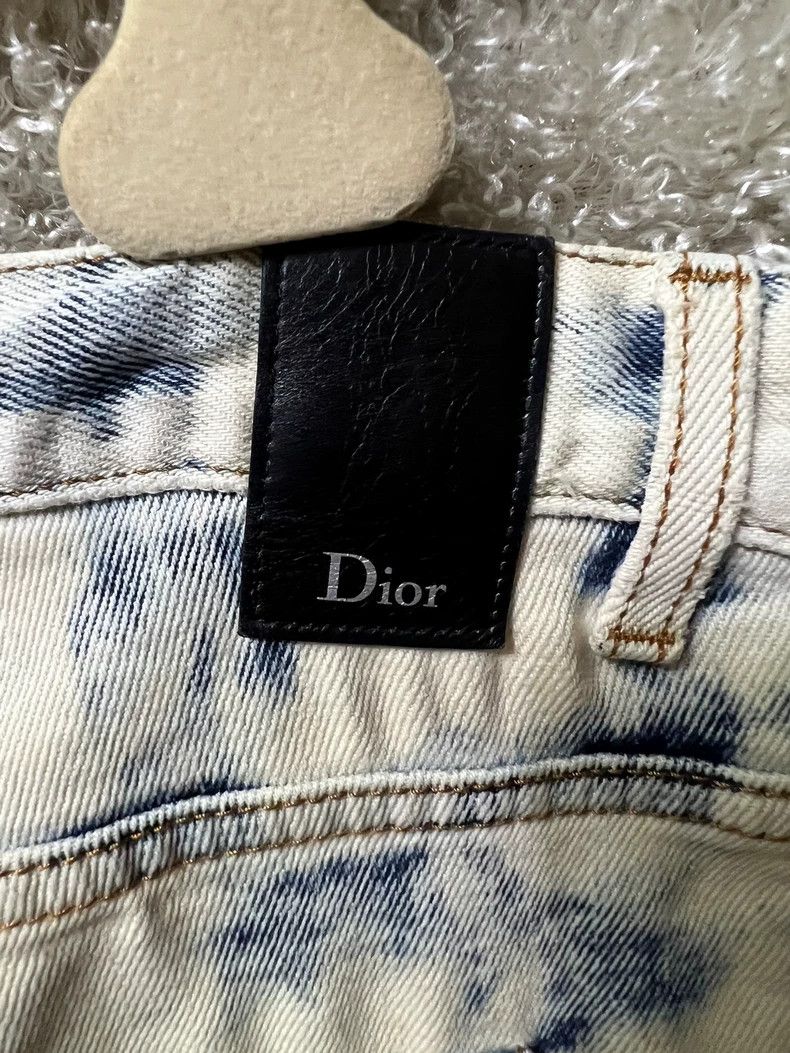 Dior Dior Homme Men's Snow Wash Jeans Size US 31 - 7 Thumbnail