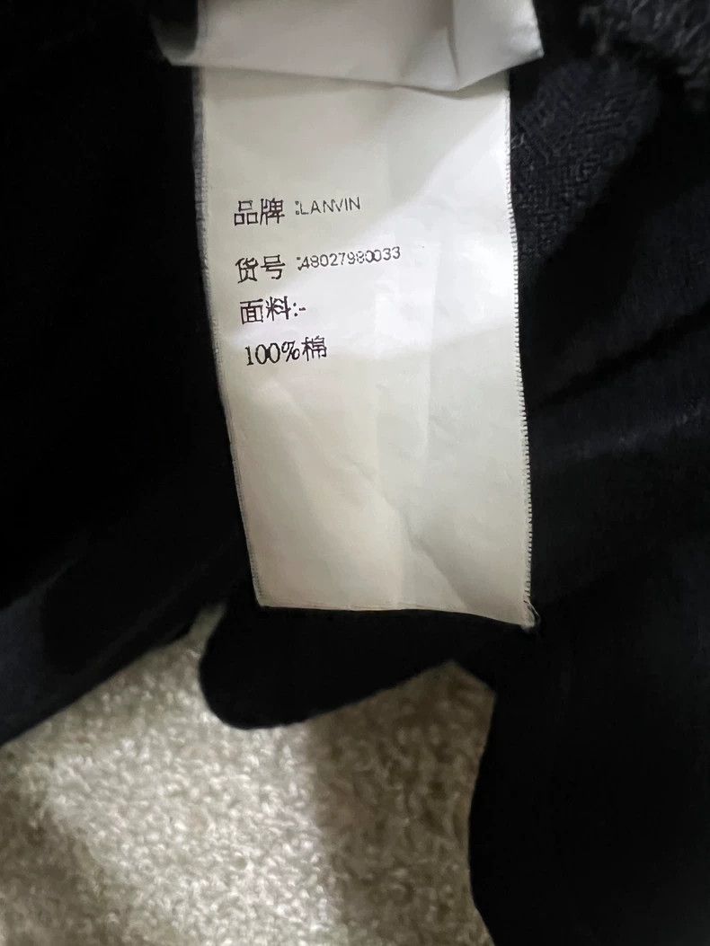 Lanvin Lanvin Men's Casual Short Sleeve T-shirt Size US S / EU 44-46 / 1 - 7 Thumbnail