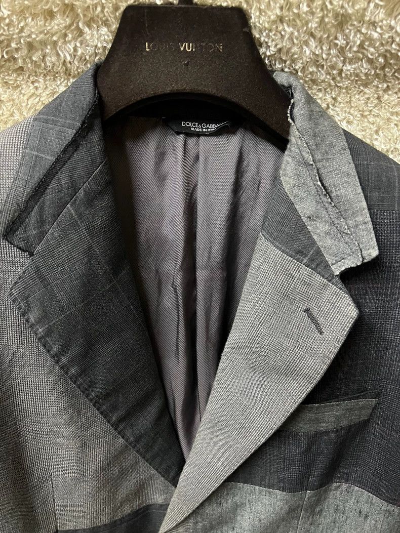 Dolce & Gabbana Dolce & Gabbana Men's Patchwork Blazer Size US S / EU 44-46 / 1 - 4 Thumbnail