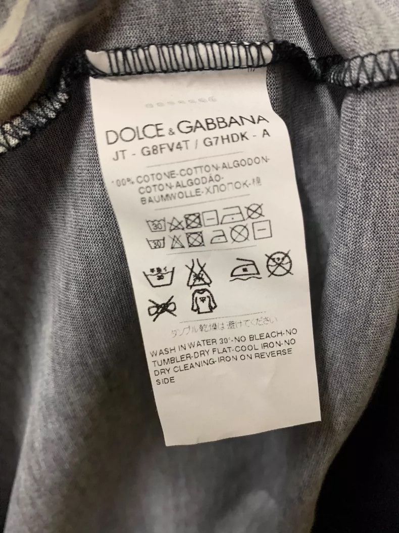 Dolce & Gabbana Dolce & Gabbana Men's Dragon Print T-Shirt Size US S / EU 44-46 / 1 - 6 Thumbnail