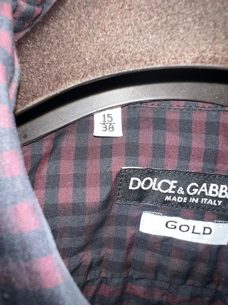 Dolce & Gabbana Dolce & Gabbana Men's Embroidered Shirt Size US S / EU 44-46 / 1 - 6 Thumbnail