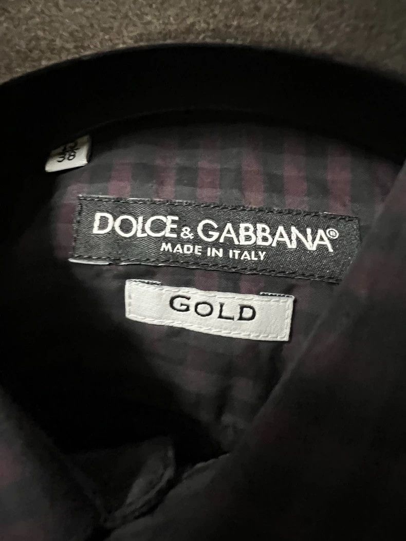 Dolce & Gabbana Dolce & Gabbana Men's Embroidered Shirt Size US S / EU 44-46 / 1 - 5 Thumbnail