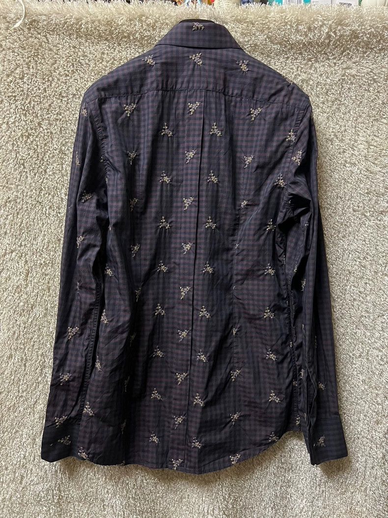 Dolce & Gabbana Dolce & Gabbana Men's Embroidered Shirt Size US S / EU 44-46 / 1 - 7 Thumbnail