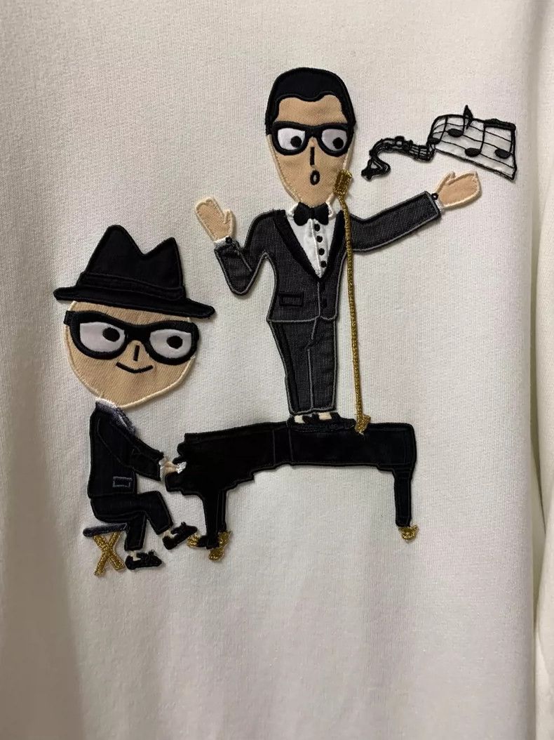 Dolce & Gabbana Dolce & Gabbana Men's Crewneck Sweatshirt Size US L / EU 52-54 / 3 - 2 Thumbnail