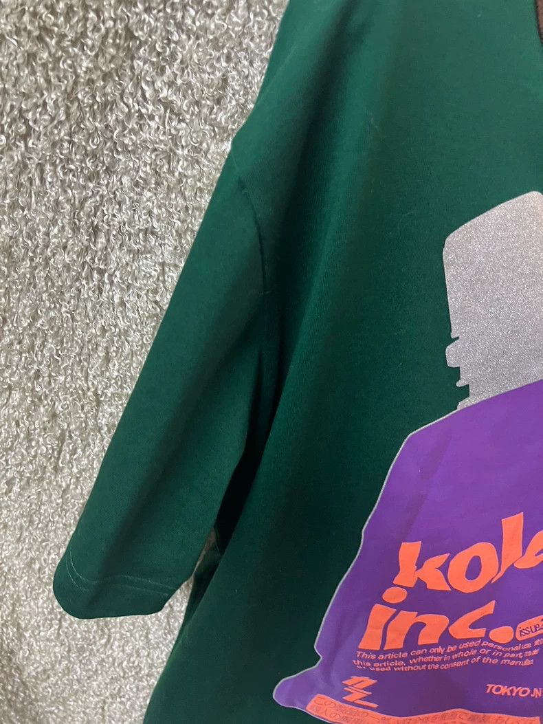Japanese Brand kolor Men's Green Casual Short-Sleeve T-shirt Size US L / EU 52-54 / 3 - 4 Thumbnail