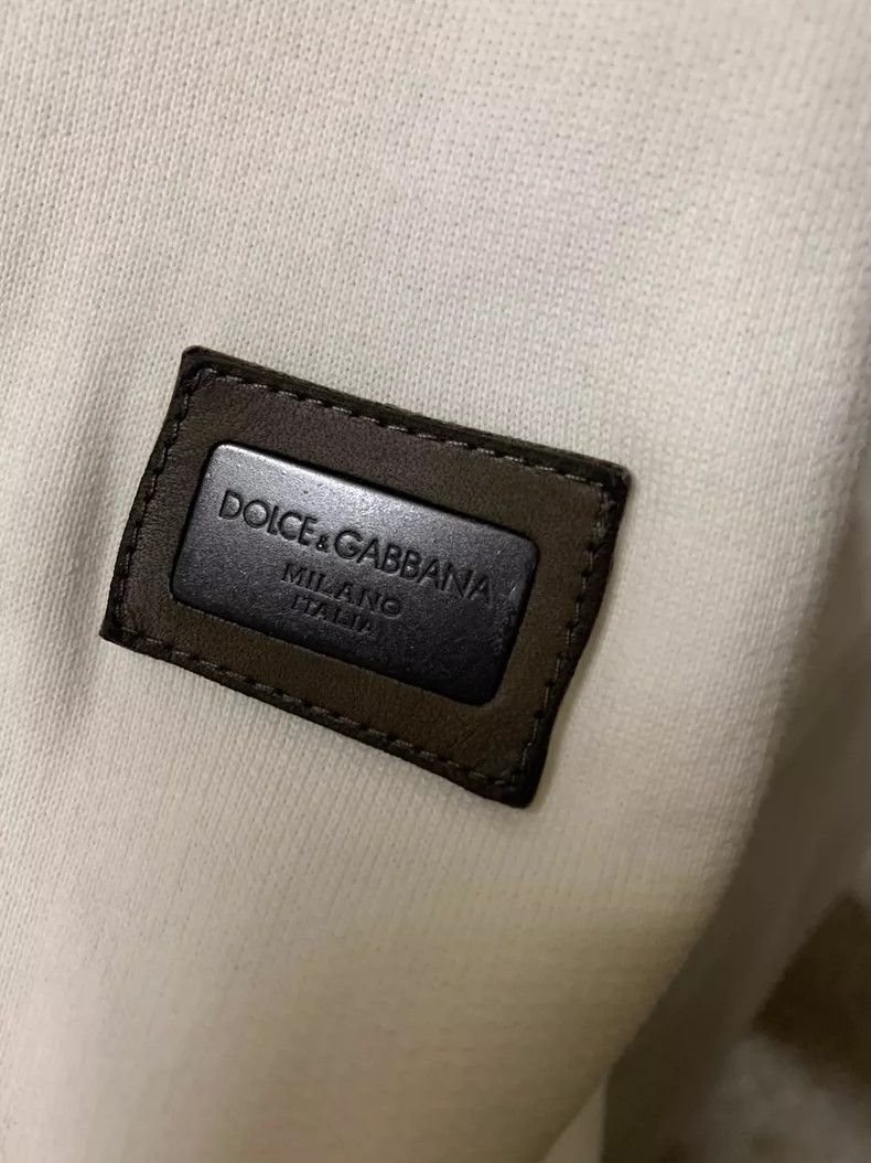 Dolce & Gabbana Dolce & Gabbana Men's White Hoodie Size US L / EU 52-54 / 3 - 3 Thumbnail