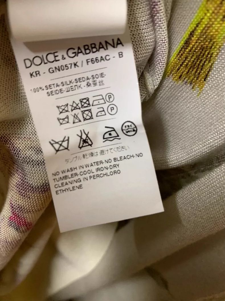 Dolce & Gabbana Dolce & Gabbana Men's Silk Long Sleeve T-shirt Size US M / EU 48-50 / 2 - 6 Thumbnail