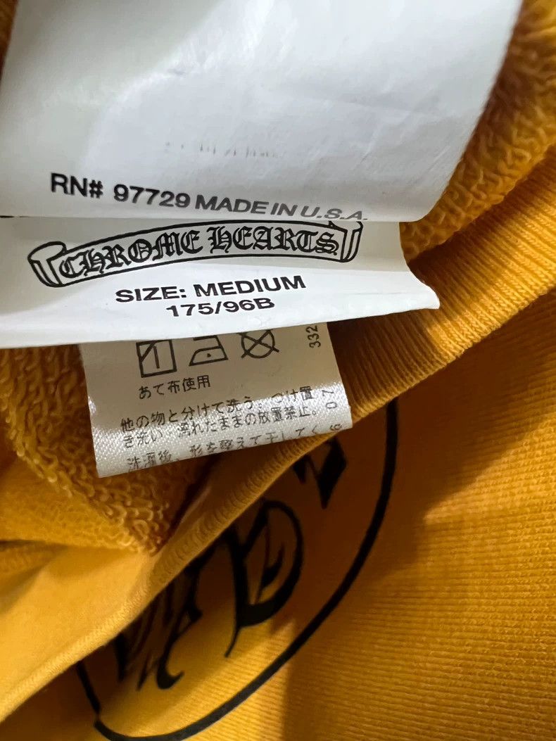 Chrome Hearts Chrome Hearts Matty Boy Yellow Sweatshirt Size US M / EU 48-50 / 2 - 9 Thumbnail