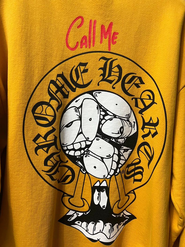 Chrome Hearts Chrome Hearts Matty Boy Yellow Sweatshirt Size US M / EU 48-50 / 2 - 6 Thumbnail