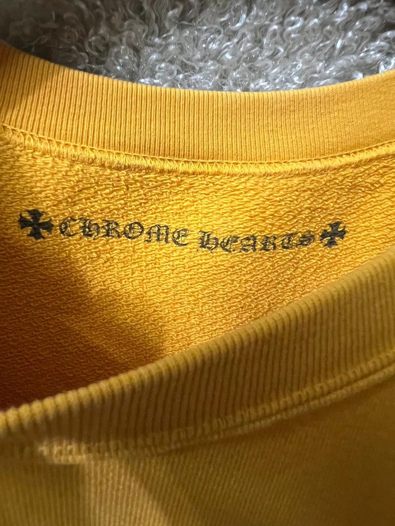 Chrome Hearts Chrome Hearts Matty Boy Yellow Sweatshirt Size US M / EU 48-50 / 2 - 4 Thumbnail