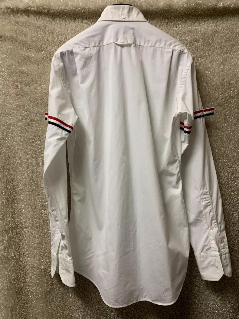 Thom Browne Thom Browne Men's White Shirt Size US M / EU 48-50 / 2 - 5 Thumbnail