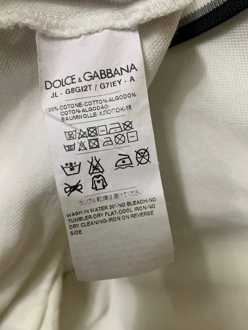 Dolce & Gabbana Dolce & Gabbana Men's Short Sleeve Polo Size US L / EU 52-54 / 3 - 6 Thumbnail