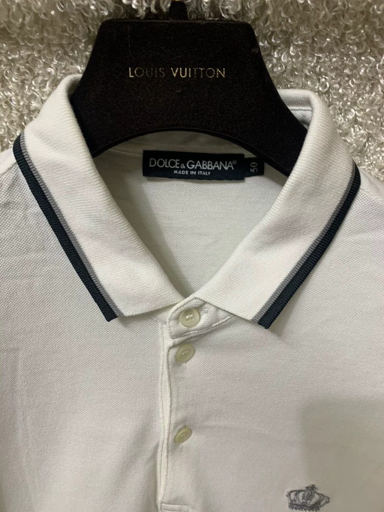 Dolce & Gabbana Dolce & Gabbana Men's Short Sleeve Polo Size US L / EU 52-54 / 3 - 4 Thumbnail