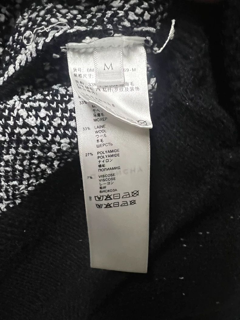 Givenchy Givenchy Men's Black Wool Sweater Size US M / EU 48-50 / 2 - 5 Thumbnail