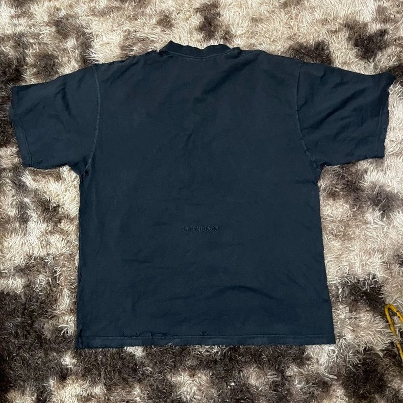Balenciaga Balenciaga 24SS Statue of Liberty Washed Tee Size US S / EU 44-46 / 1 - 2 Thumbnail