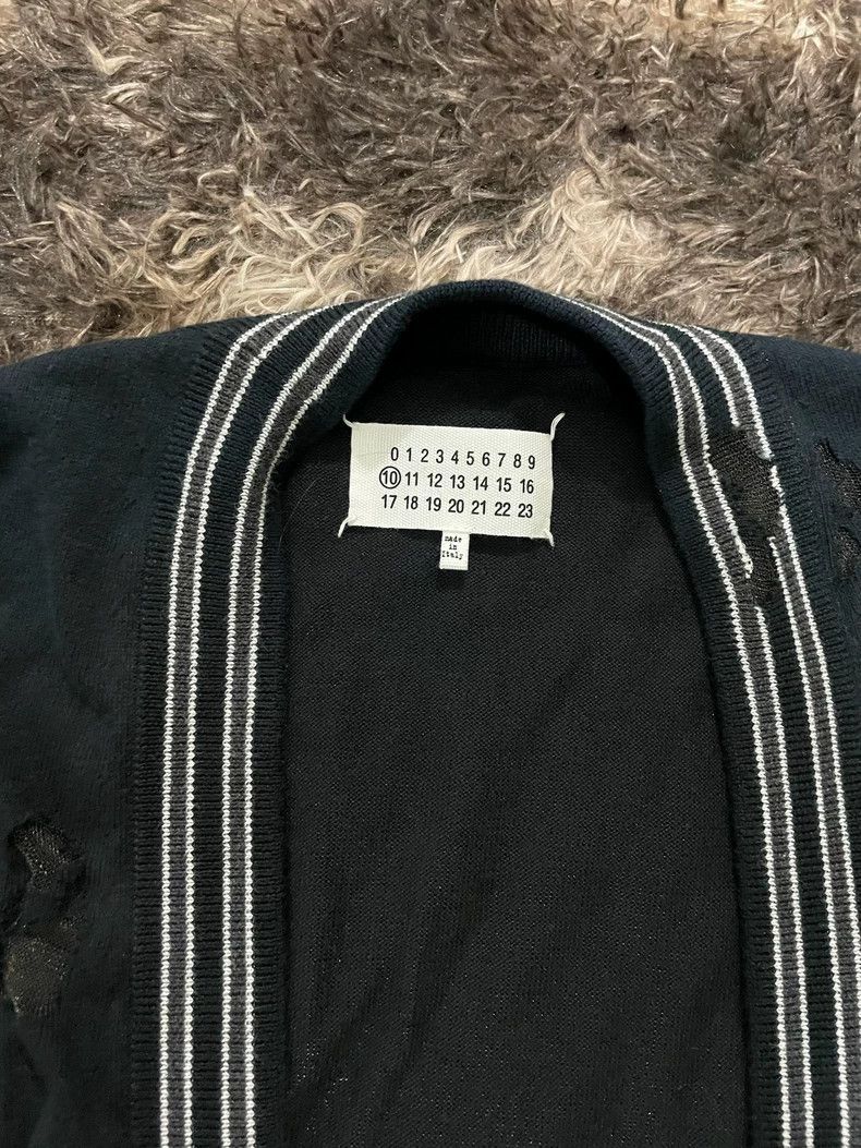 Maison Margiela Maison Margiela Distressed Knit Cardigan Size US L / EU 52-54 / 3 - 3 Thumbnail