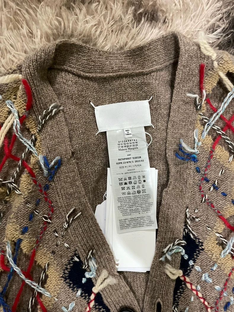 Maison Margiela Maison Margiela Distressed Knit Cardigan Size US M / EU 48-50 / 2 - 3 Thumbnail
