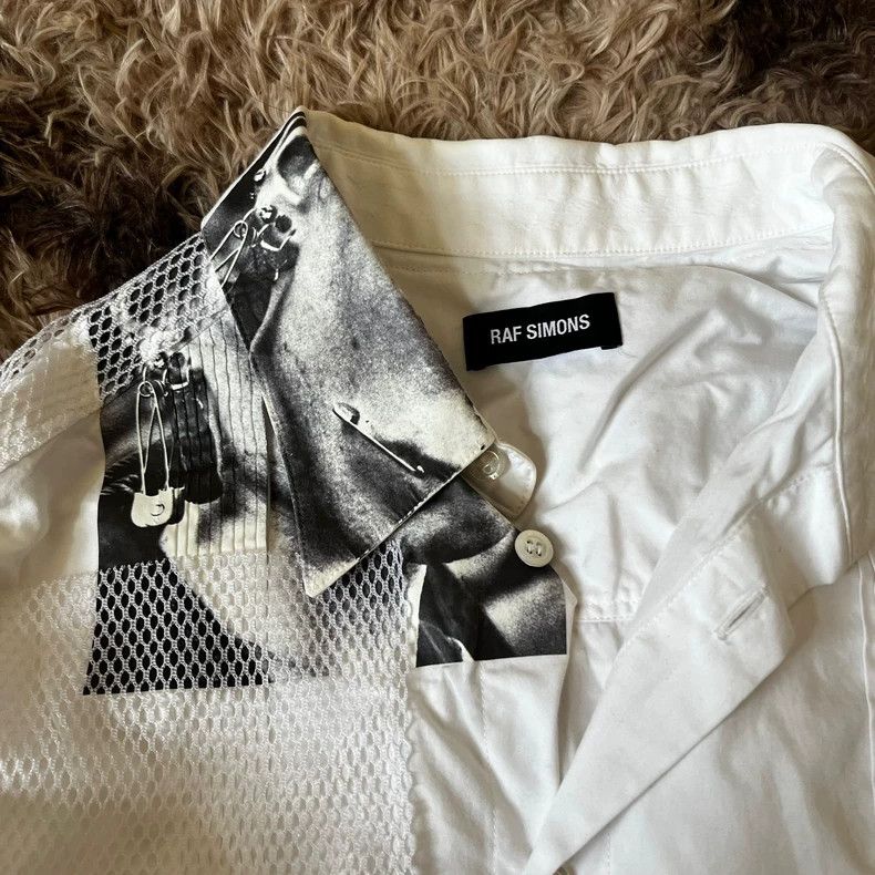 Raf Simons Rafsimons 2019ss Face Print Shirt Size US M / EU 48-50 / 2 - 3 Thumbnail