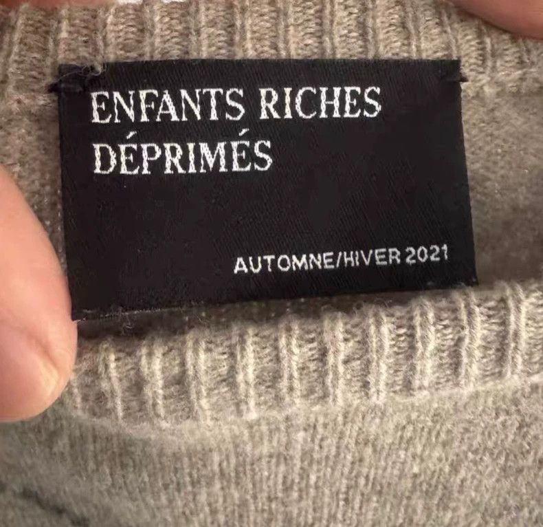 Enfants Riches Deprimes Enfants Riches Deprimes Opium Wool Sweater Size US XXL / EU 58 / 5 - 5 Thumbnail