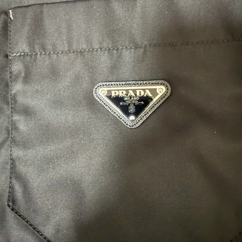Prada Prada 24 New Triangle Logo Nylon Jacket Size US M / EU 48-50 / 2 - 3 Thumbnail