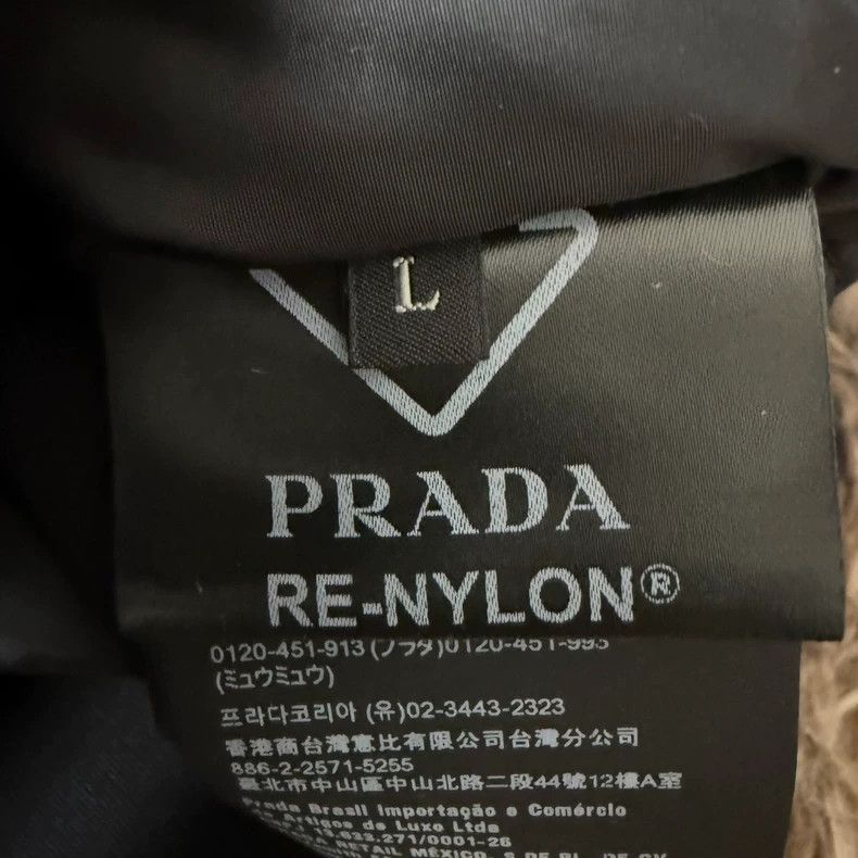 Prada Prada Triangle Logo Nylon Bomber Jacket Size US L / EU 52-54 / 3 - 5 Thumbnail