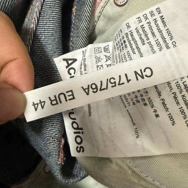 Acne Studios Acne Studios Super Baggy Denim Jeans Size US 44 / EU 60 - 4 Thumbnail