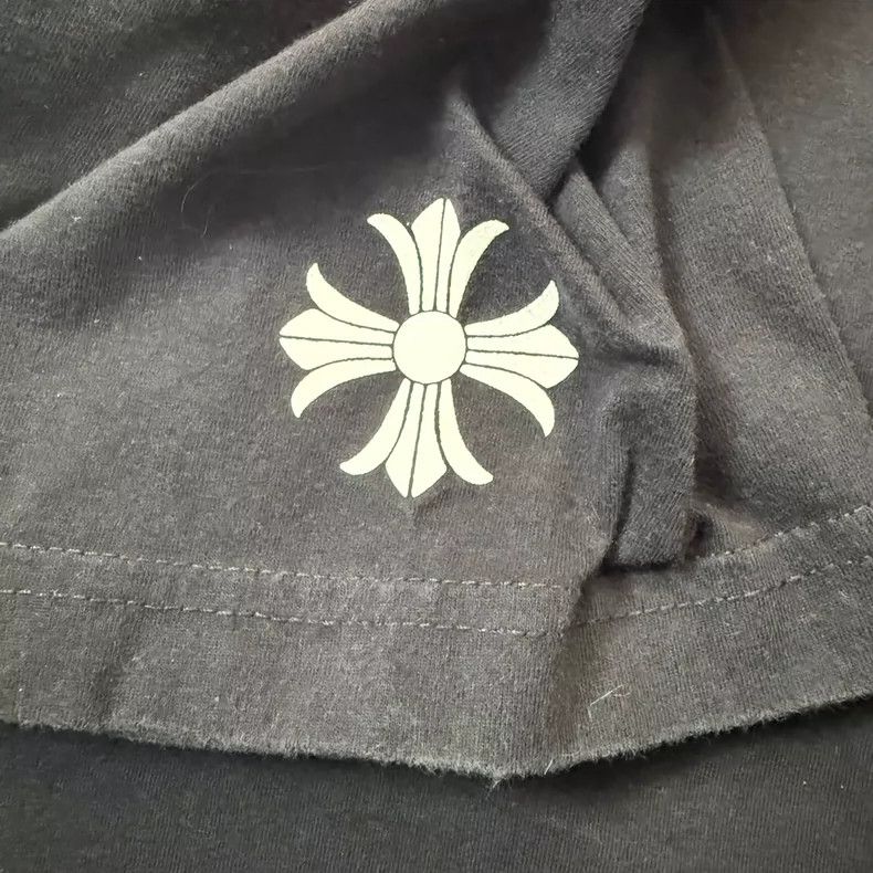 Chrome Hearts Chrome Hearts Black Cross Short Sleeve Tee Size US L / EU 52-54 / 3 - 4 Thumbnail