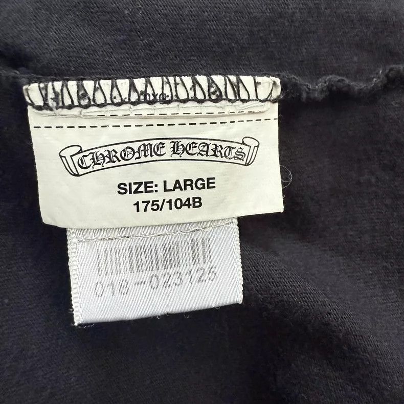 Chrome Hearts Chrome Hearts Black Cross Short Sleeve Tee Size US L / EU 52-54 / 3 - 8 Thumbnail