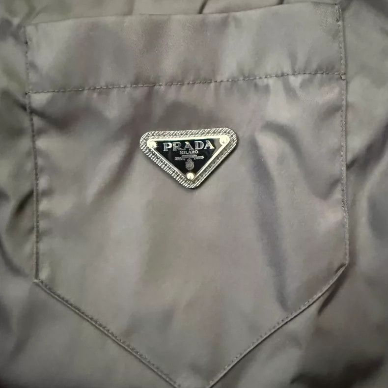 Prada Prada Triangle Logo Nylon Shirt Jacket Size US S / EU 44-46 / 1 - 3 Thumbnail