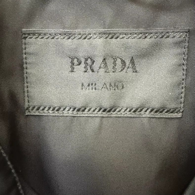 Prada Prada Triangle Logo Nylon Shirt Jacket Size US S / EU 44-46 / 1 - 5 Thumbnail
