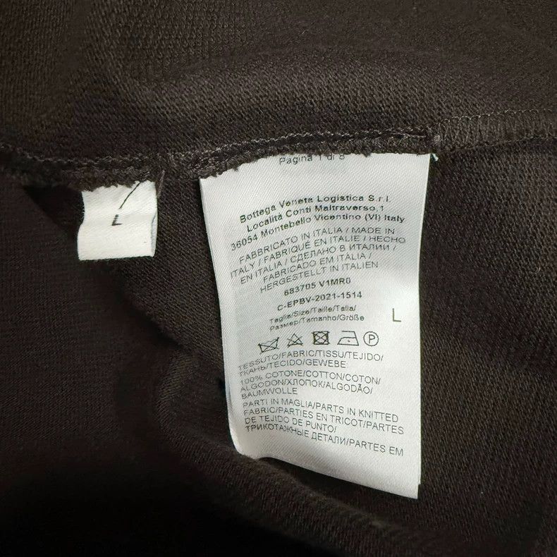 Bottega Veneta Bottega Veneta Solid Color Polo Shirt Size US L / EU 52-54 / 3 - 4 Thumbnail