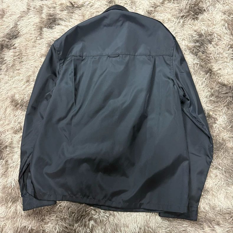 Prada Prada Re-Nylon Triangle Logo Shirt Jacket Size US XL / EU 56 / 4 - 3 Thumbnail