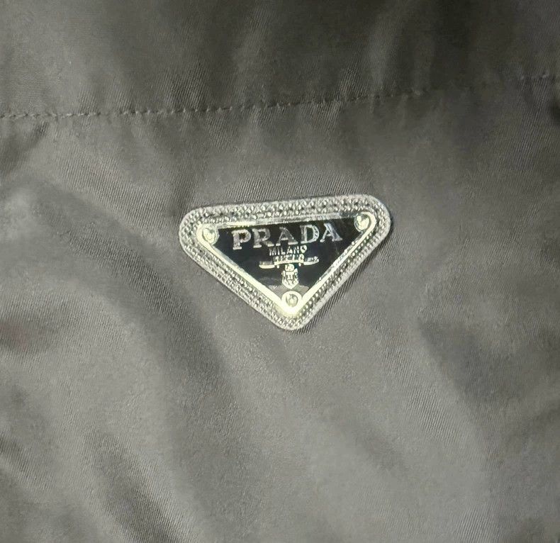 Prada Prada Re-Nylon Triangle Logo Shirt Jacket Size US XL / EU 56 / 4 - 2 Thumbnail