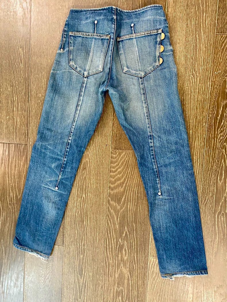 Japanese Brand E-Play Vintage Denim Jeans with Unique Details Size US 28 / EU 44 - 5 Thumbnail