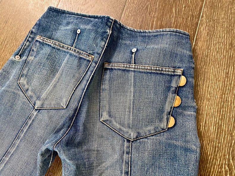 Japanese Brand E-Play Vintage Denim Jeans with Unique Details Size US 28 / EU 44 - 2 Thumbnail
