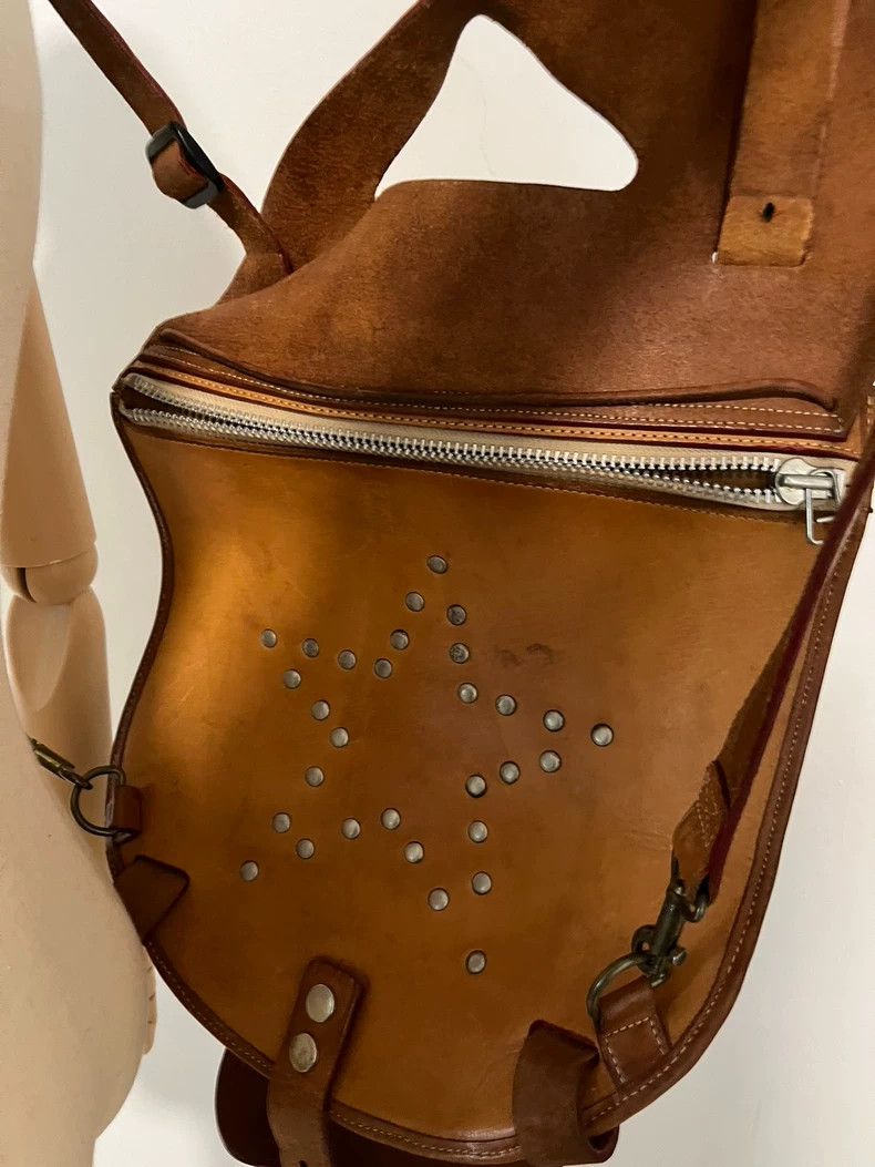 Isaac Sellam Experience ISAMUKATAYAMA BACKLASH Leather Backpack Size ONE SIZE - 6 Thumbnail