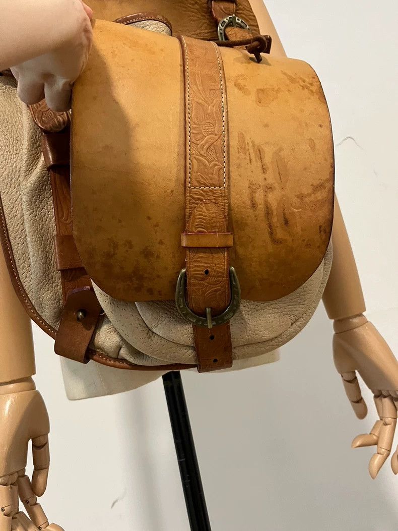 Isaac Sellam Experience ISAMUKATAYAMA BACKLASH Leather Backpack Size ONE SIZE - 2 Thumbnail