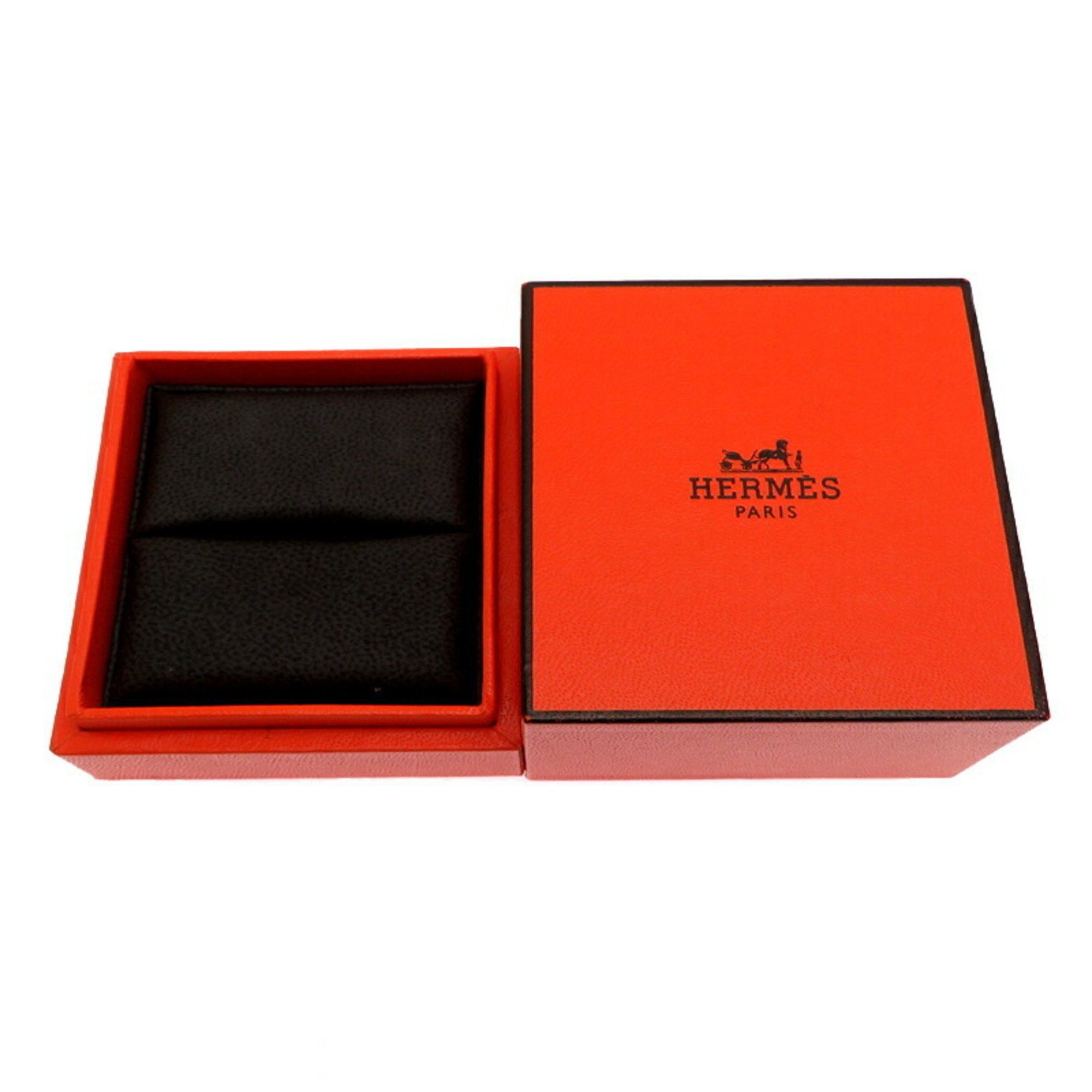 Hermes Hermes #50 SV925 Exlibris Ladies Ring, Silver 925, Size 9.5 Size ONE SIZE - 9 Thumbnail