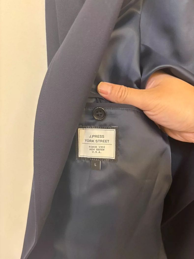 Japanese Brand J.Press York Street Blazer with Unique Buttons Size US L / EU 52-54 / 3 - 7 Thumbnail
