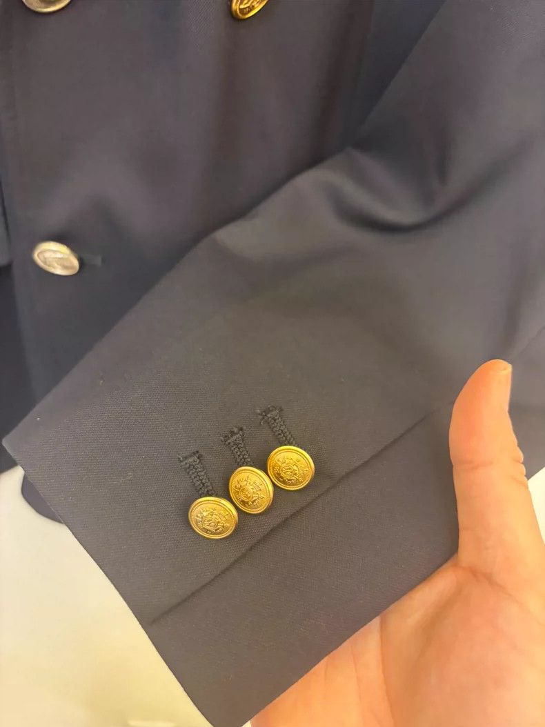 Japanese Brand J.Press York Street Blazer with Unique Buttons Size US L / EU 52-54 / 3 - 6 Thumbnail