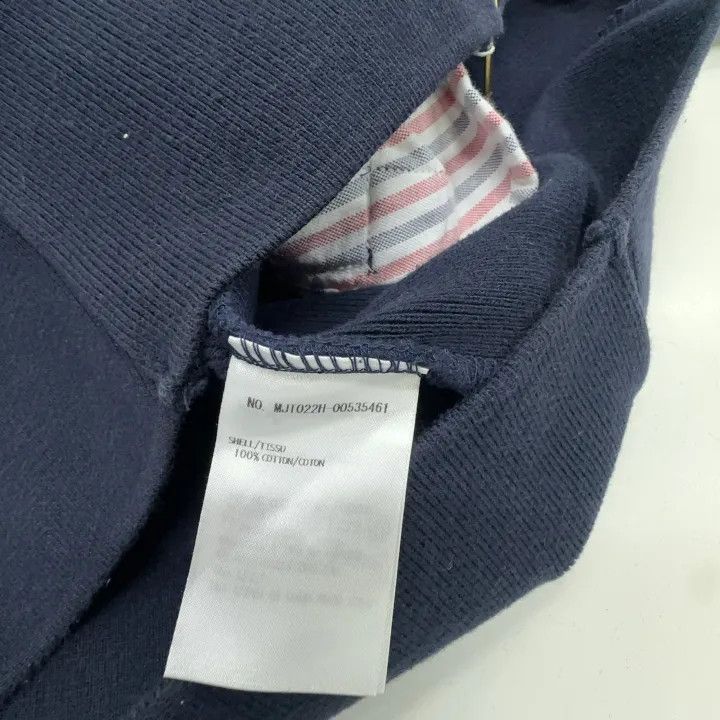 Thom Browne TB Classic Spring Hooded Zip Sweatshirt 0079 Size US M / EU 48-50 / 2 - 6 Thumbnail