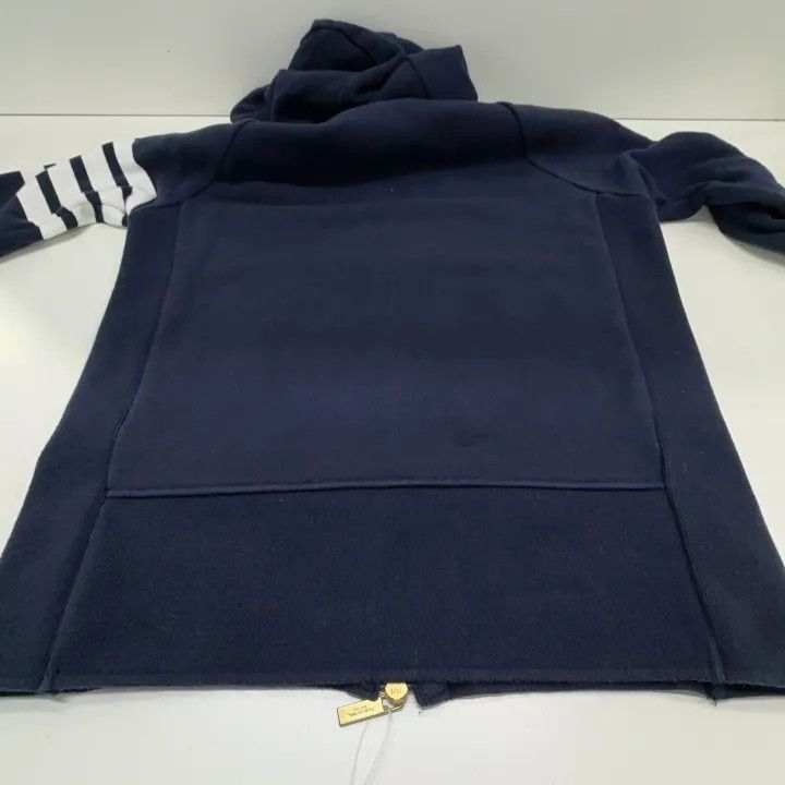 Thom Browne TB Classic Spring Hooded Zip Sweatshirt 0079 Size US M / EU 48-50 / 2 - 18 Thumbnail