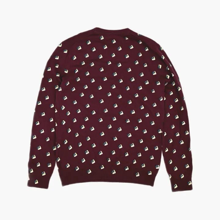 Kenzo KENZO Allover Print Round Neck Long Sleeve T-shirt 0079 Size US L / EU 52-54 / 3 - 3 Thumbnail