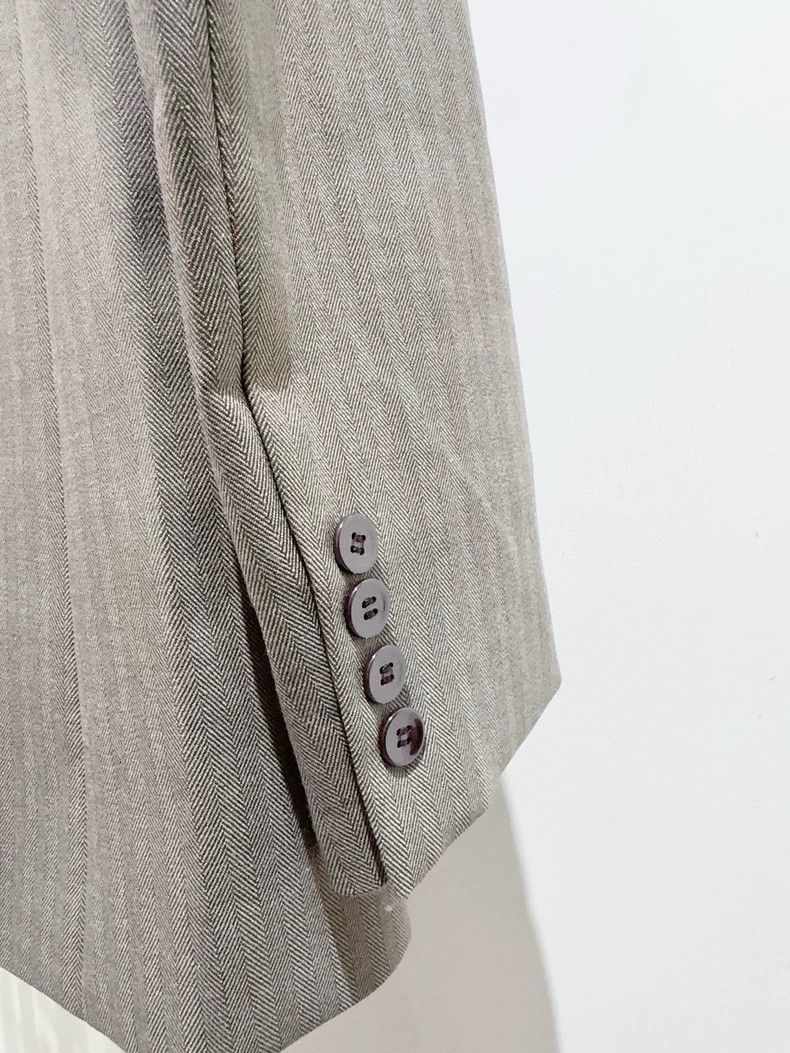 Japanese Brand yesbyyesir lapel suit jacket Size US S / EU 44-46 / 1 - 4 Thumbnail