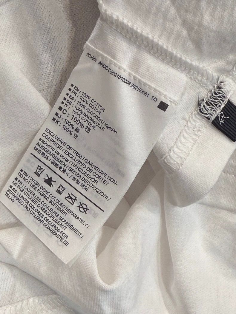 Arc'teryx arc'teryx white short sleeve tee Size US L / EU 52-54 / 3 - 4 Thumbnail